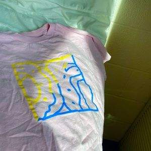 baby pink odd future tee